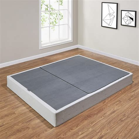 metal box spring queen size|foldable box springs queen.